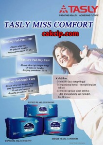 tasly pembalut herbal miss comfort murah