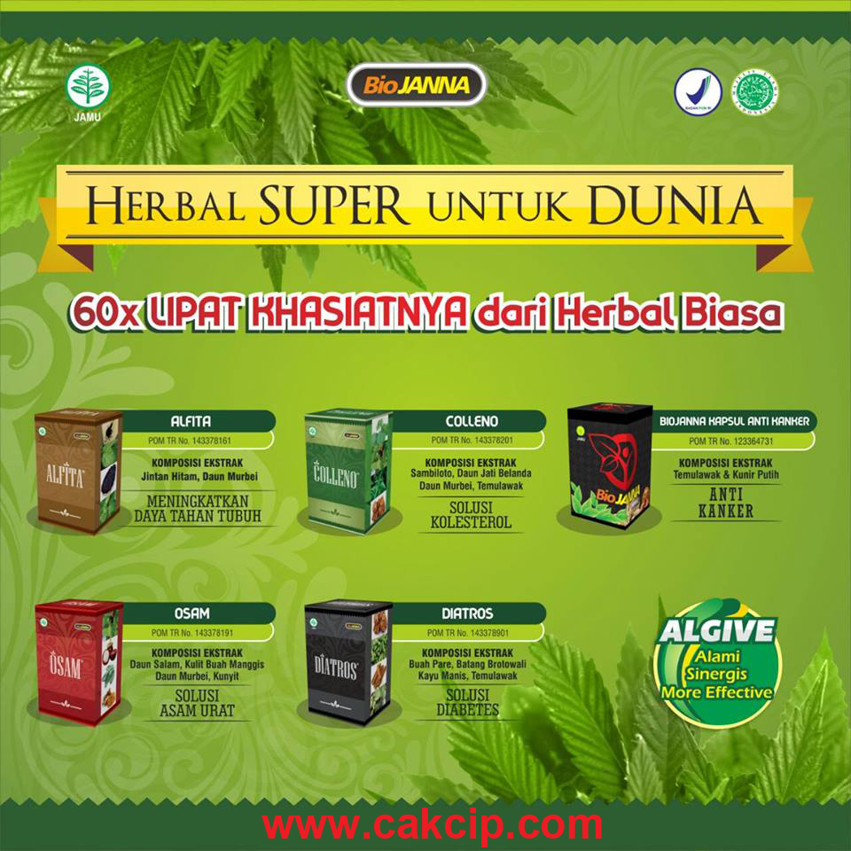 Agen Biojanna Super Asli Original Surabaya Sidoarjo Mojokerto Herbal Super