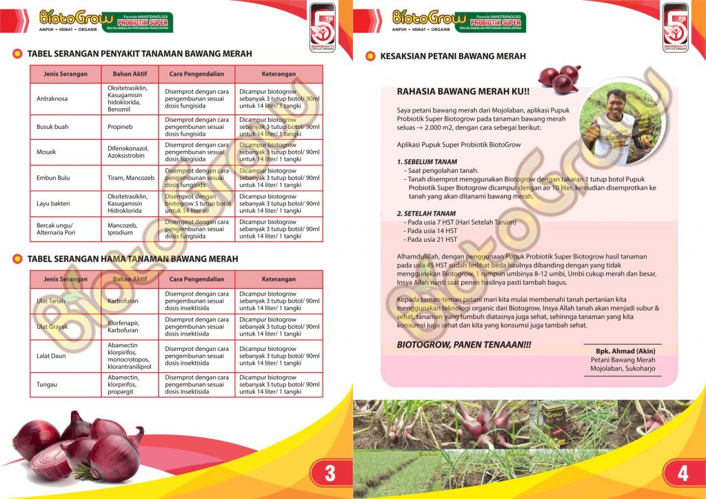 Agen Biotogrow Pupuk Organik murah Surabaya Sidoarjo panduan biotogrow bawang merah 2